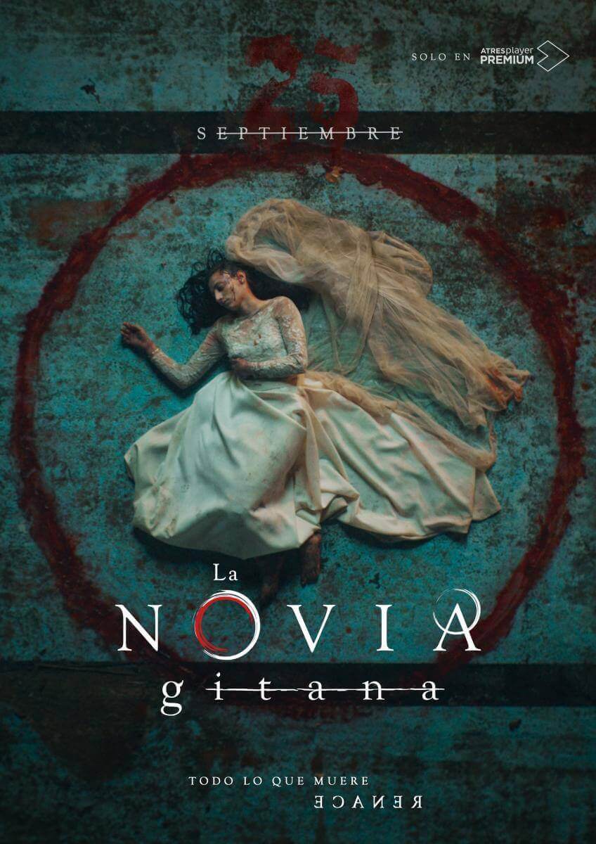 Cartel Oficial de la serie La Novia Gitana