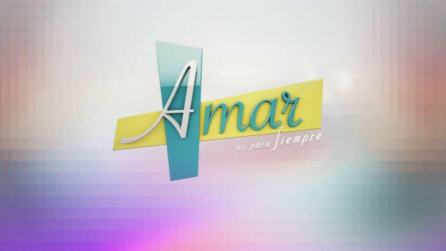 Cartel Oficial de Amar es para siempre