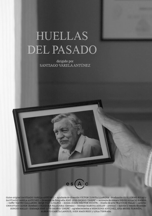 Cartel Oficial 'Huellas del pasado' de Santiago Varela Antúnez.